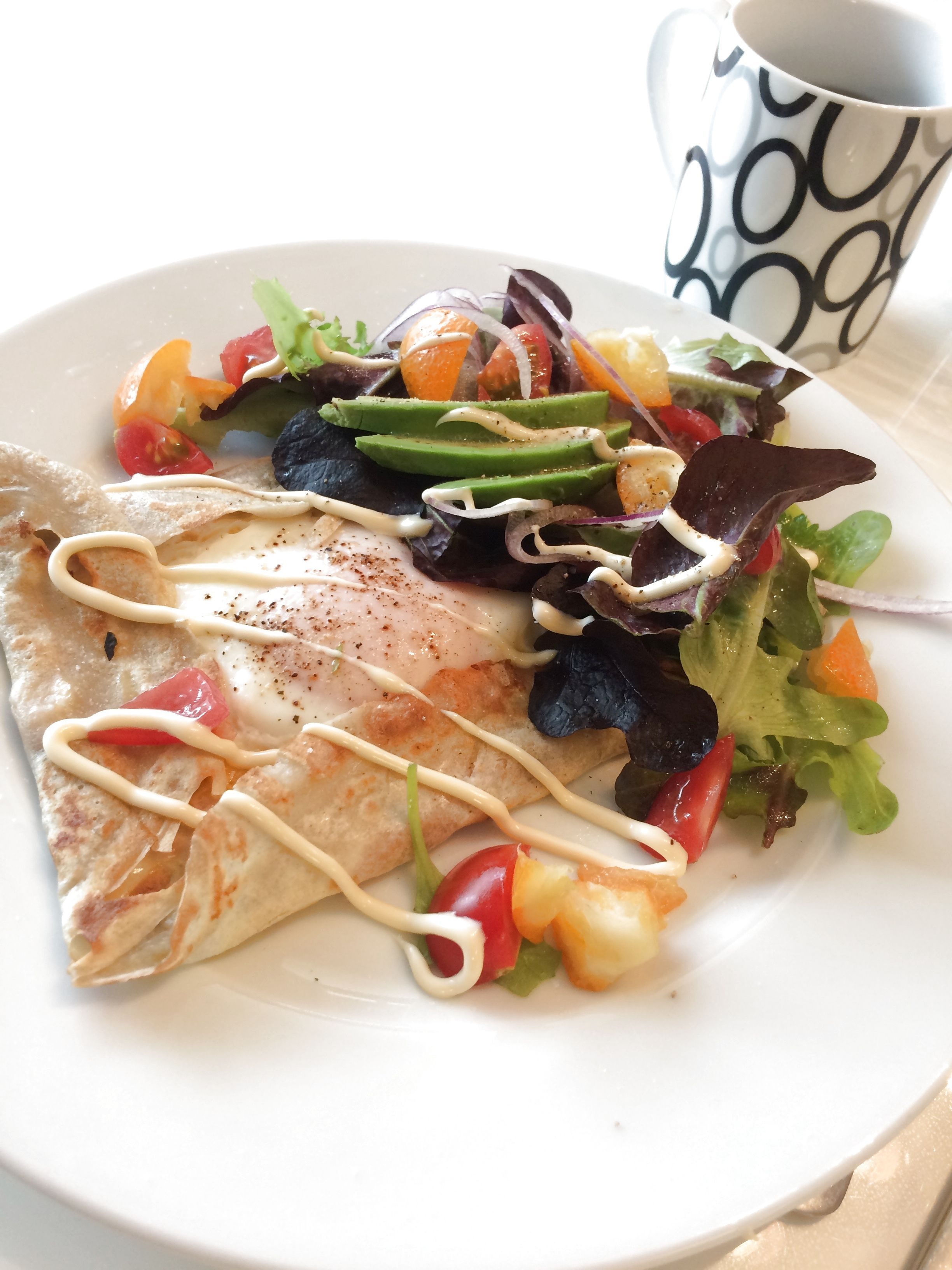 カフェ風朝食☆ガレット☆はいかが?