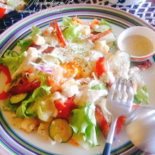 混ぜるだけ!簡単シーザードレッシング。