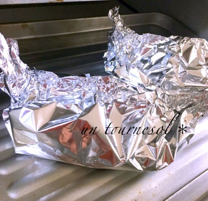 ⑥あとは焼くだけ!