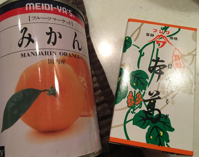 風邪に❗️ノドごしつるん & 温まるミカン缶で作る葛デザート