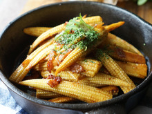 やめられない!とまらない!【ヤングコーンのベーコンバター醤油炒め】のレシピ♪