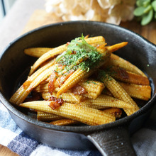 やめられない!とまらない!【ヤングコーンのベーコンバター醤油炒め】のレシピ♪