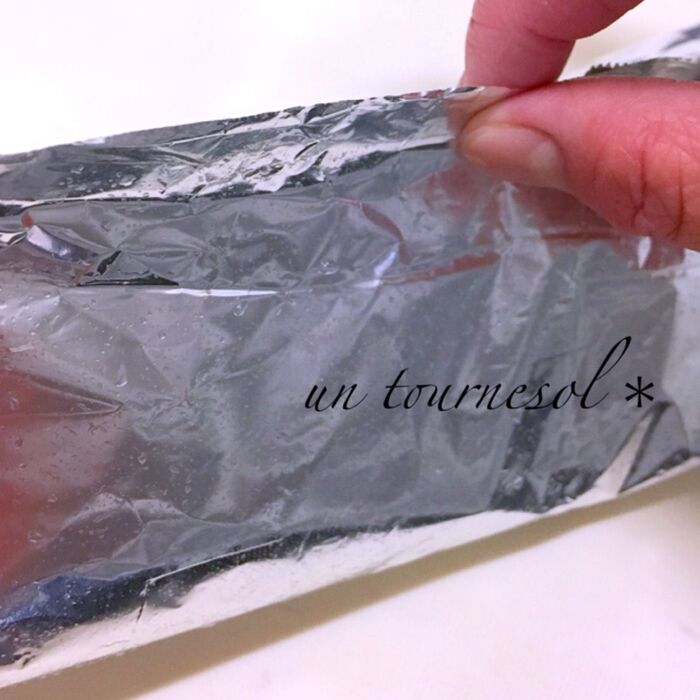 ④破らないように気を付けて☆