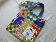 はぎれを生かす!簡単!パッチワークバッグ