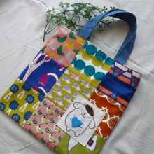 はぎれを生かす!簡単!パッチワークバッグ