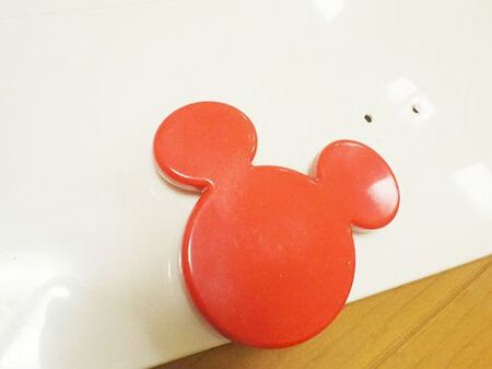 ミッキーの取っ手の取り外し