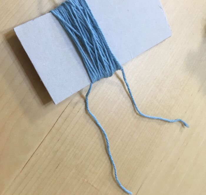 タッセル作り方 1