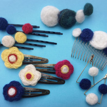 毛糸とニードルで作る!マルまる◎シンプルアクセサリー◎