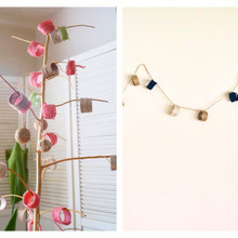 毛糸巻くだけ簡単!輪っかオーナメント&輪っかガーランド