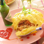 簡単!おいしいエスニック「ジャンバラヤ風オムライス」