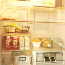 不満だらけの冷蔵庫の奥行きを利用♪