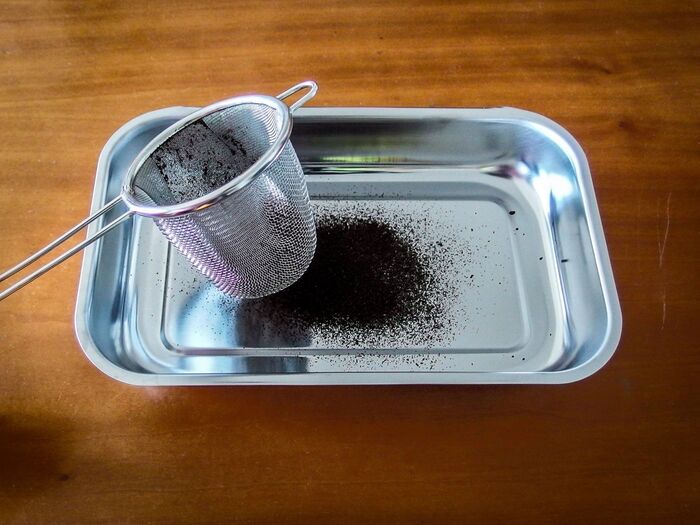 コーヒー粉の「微粉」除去