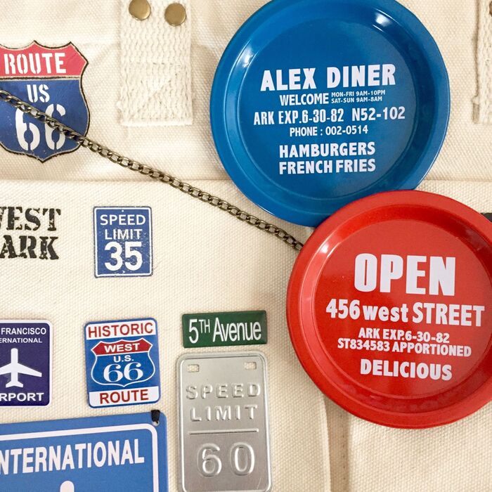 Seriaで作る♪ブリキプレートのBig缶バッチ