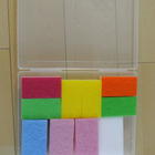 洗面所のストック収納（スポンジ、歯ブラシ、洗剤ストック）はセリア,ダイソーの書類ケースで