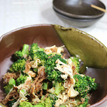 デパ地下風・ブロッコリーと生湯葉のおかか和え。