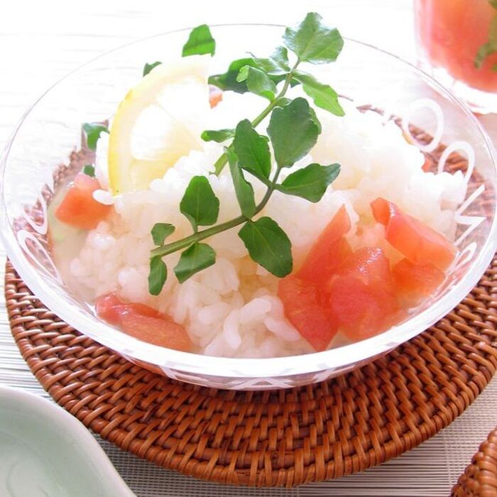 簡単!おいしいエスニック「トマトとクレソンのアジアンスープごはん」