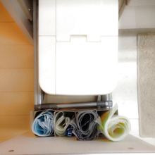 チャック付き袋は”たて収納”。簡単、便利で使いやすい!