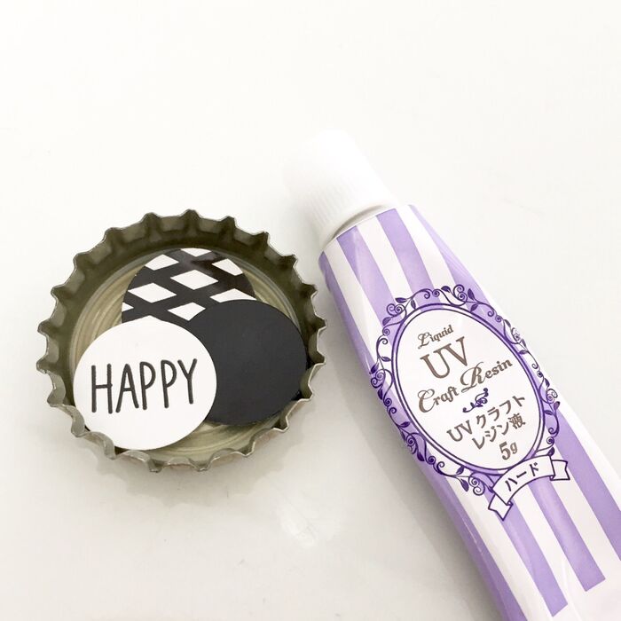 作り方2:レジンを流し入れる