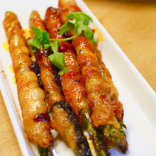 ビールが進む!ピリ辛肉巻きアスパラのレシピ