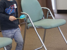 イースターのゲーム入門☆はらはらドキドキ☆エッグレース