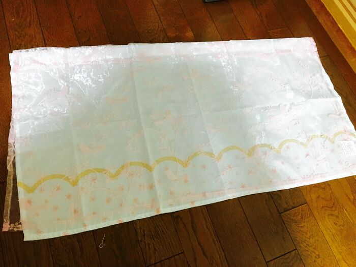 重ねてみました。