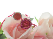 余ったボタンをグルーデコ®でリメイク