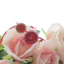 余ったボタンをグルーデコ®でリメイク