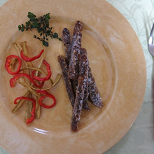 ビーフな牛蒡もち、ちんぴら風・・・ (もちシリーズその3)