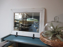 100均ミラーに見えない!一気にカフェ風ミラー!