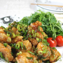 【再現レシピ】柿安風・鶏の唐揚げ、ネギだく餡