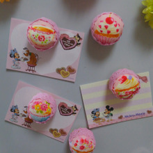 ペットボトルの蓋とハギレでかわいいマグネット♪