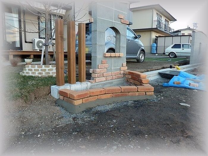 駐車場へのアプローチ!反対側~