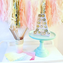 手作りマーキーライト風デコレーション