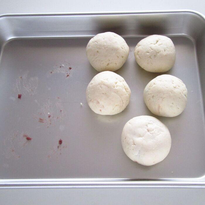 あんこを包む。