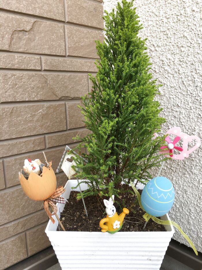 セリアのペンキで子どもと一緒に簡単イースター
