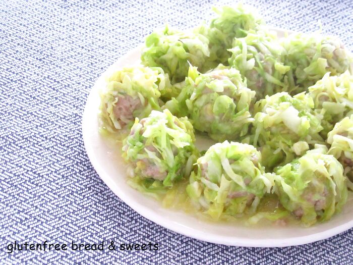 レンジで簡単!春キャベツを使って塩麹焼売