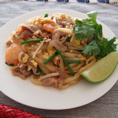 簡単!おいしいエスニック「パッタイ風焼きうどん」