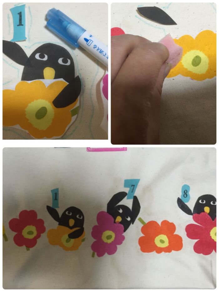 布デコパージュ