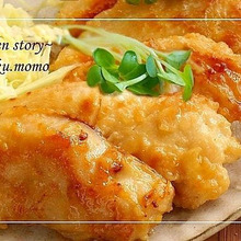 簡単!鶏ムネ肉で西京漬け風*お弁当に便利