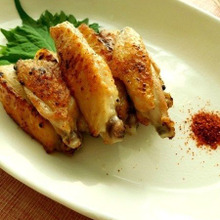 パリッと手羽中焼き!こぶ茶風味