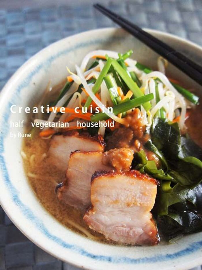 麺に入れても☆