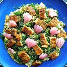 簡単おいしい!!うなぎと山ごぼうの混ぜご飯