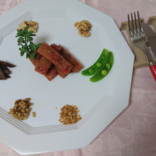 桜エビかほる、蓮根もちエスニックstyle (もちシリーズ その5)