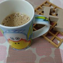 なんちゃって・・・Caramel macchiato もちパパversion