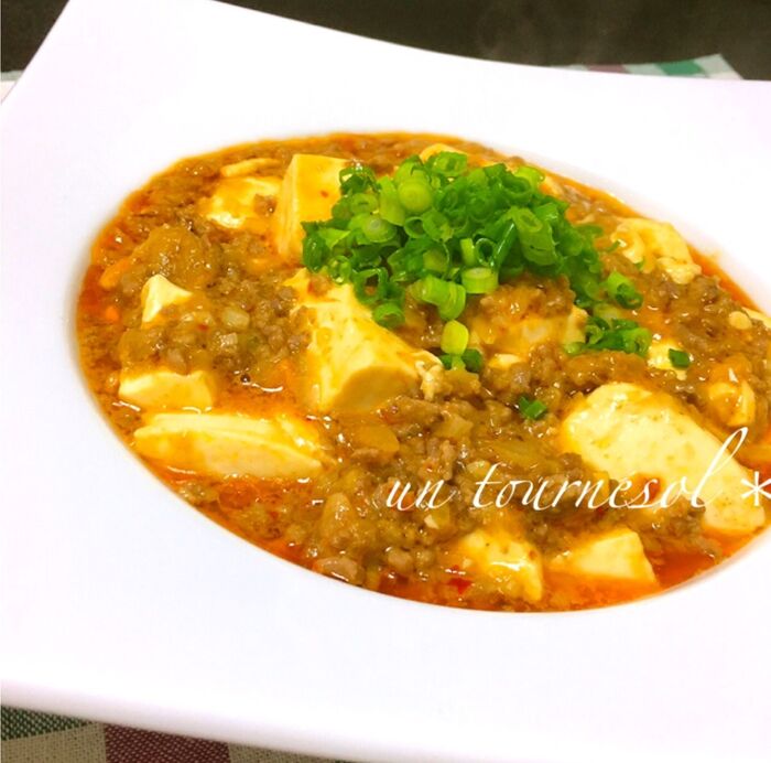 パパッと作れる!血液サラサラ効果♪ピーナッツバター入りマーボー豆腐