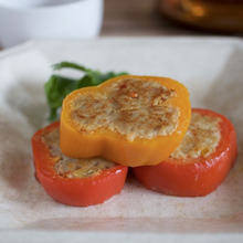 お弁当に詰めやすい・食べやすい ピーマンの肉詰め
