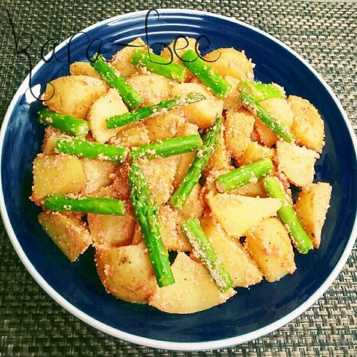 レンジで時短♡新じゃがde明太じゃがバター