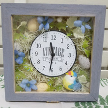 100均だけで簡単!イースターにぴったりな置時計をDIY