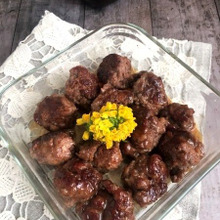 お弁当や作り置きに!牛こま肉のなんちゃって肉団子