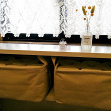 トイレにトイレットペーパーの収納棚をDIY